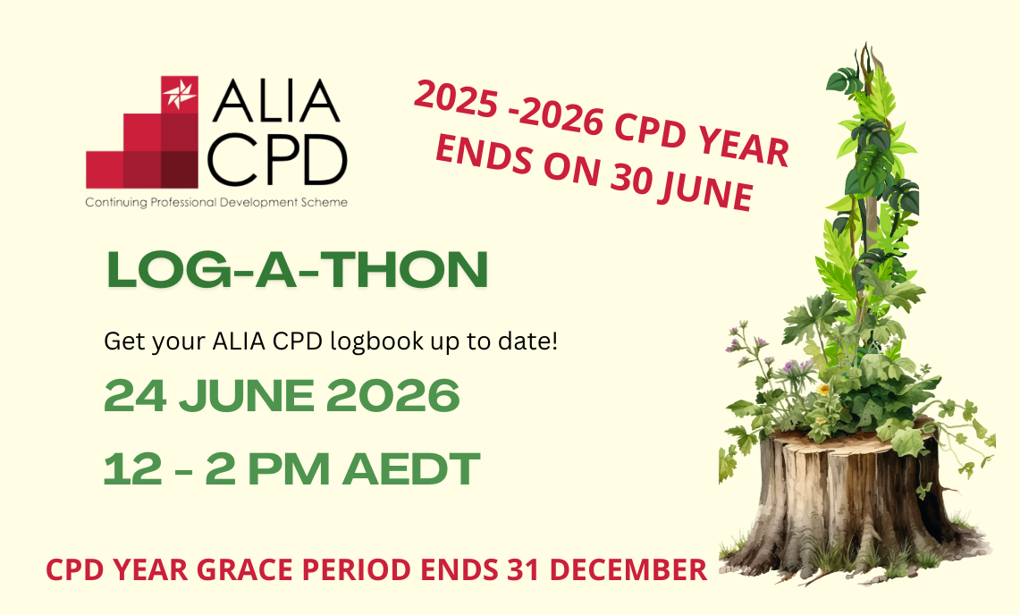 ALIA CPD Scheme Log-A-Thon 2026